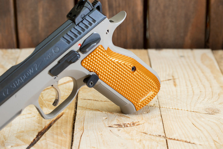 Armanov - CZ Shadow 2 - SpidErgo Gen2 - Pistol Grips - Orange