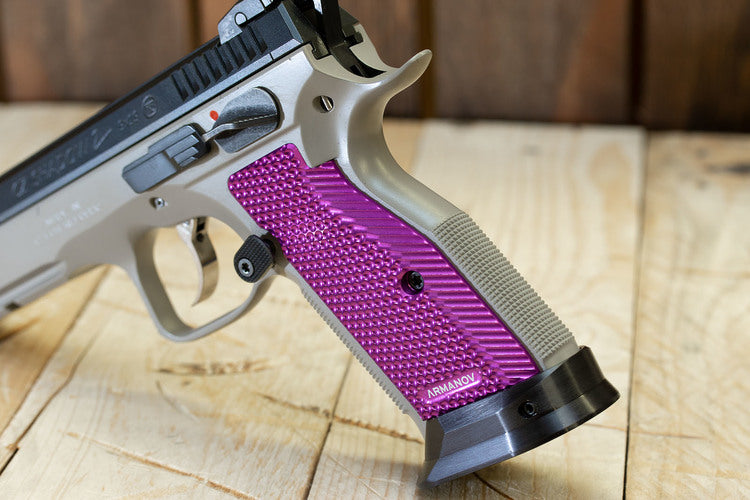 Armanov - CZ Shadow 2 - SpidErgo Gen2 - Pistol Grips - Lila