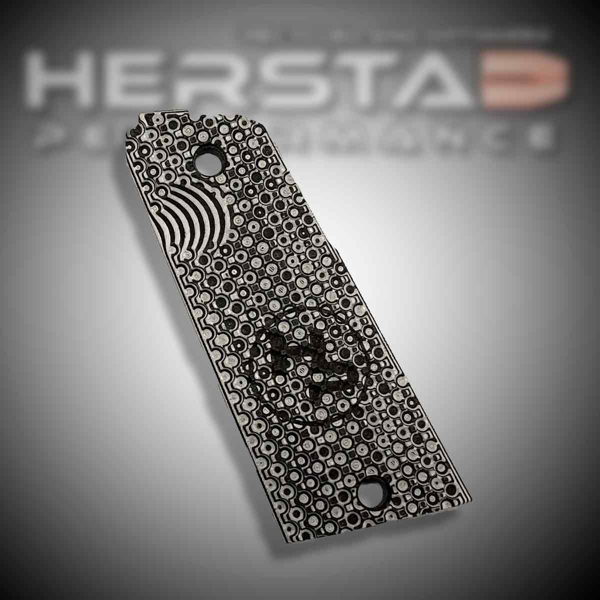 Herstad Performance - 1911 - Short - Silver/Black (black logo)