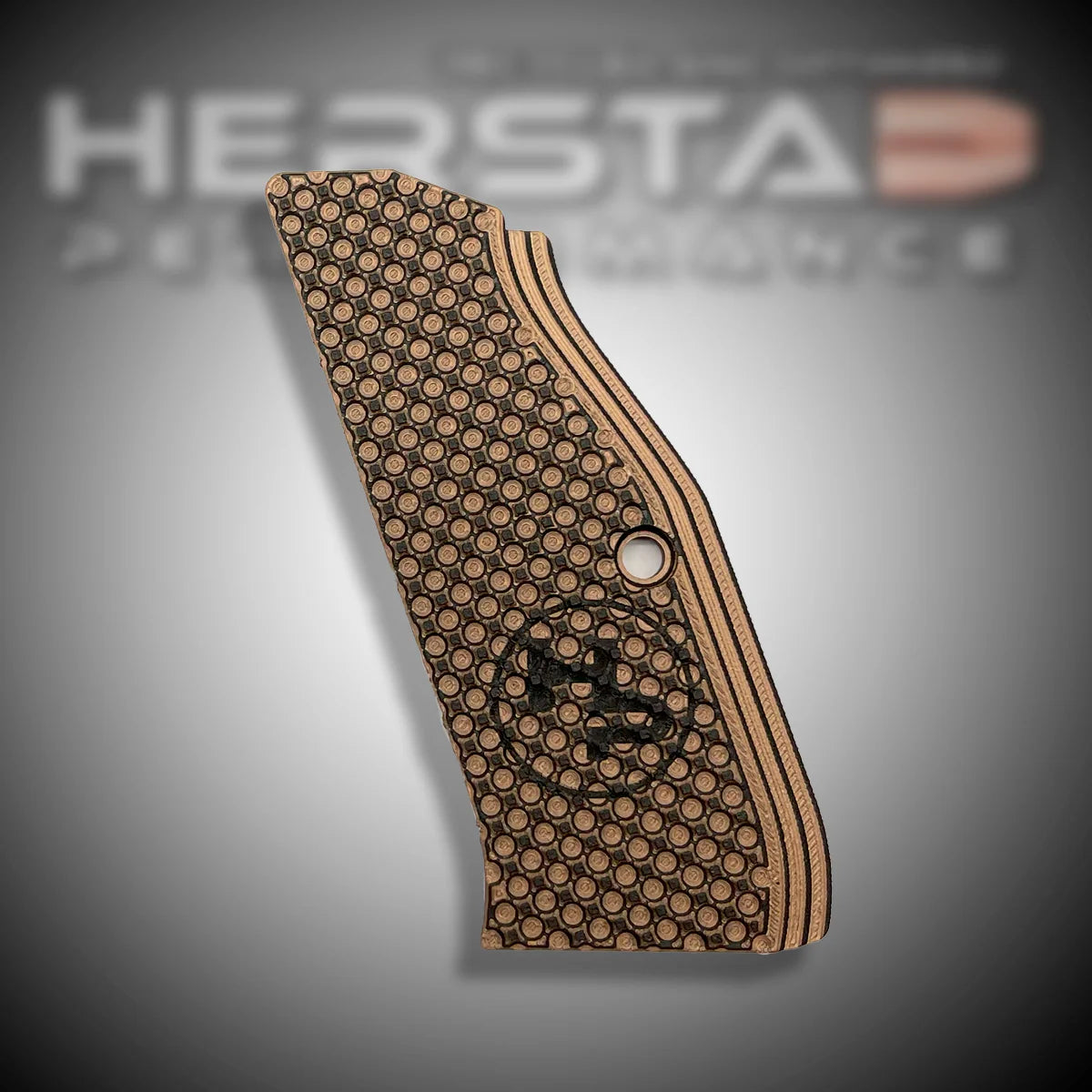 Herstad Performance - CZ Shadow 2 - Flat Thick - Long - Copper/Black (Black logo)