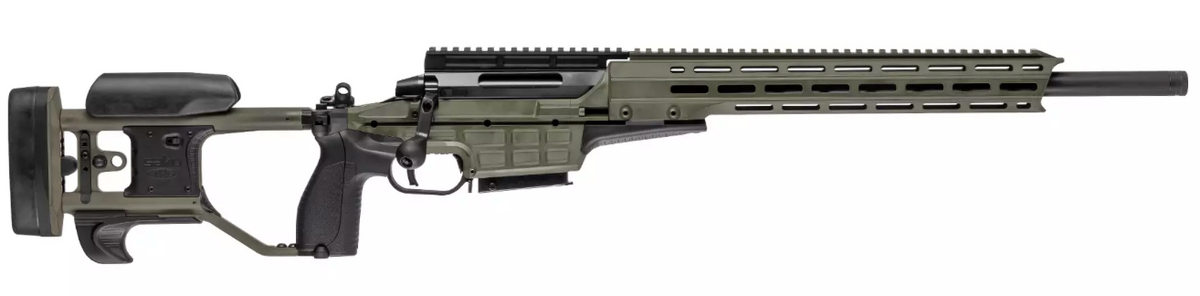 Sako - TRG 22 A1 - Fällbar kolv - fosfaterad - 26"- Gängad 5/8-24 - 6,5 Creedmoor - Grön