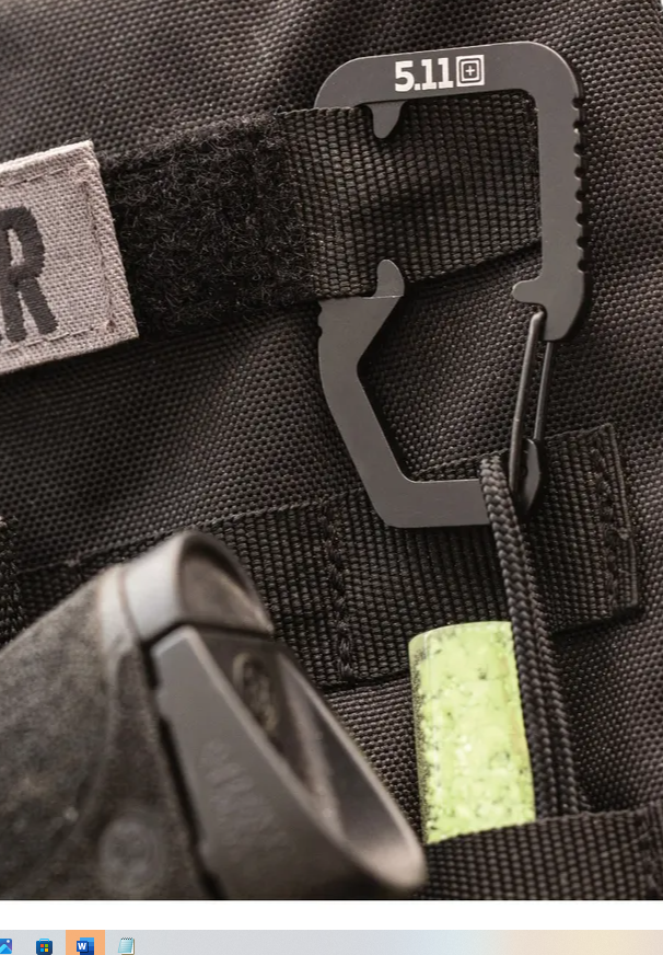 5.11 - Hardpoint M2 Carabiner - White (010)