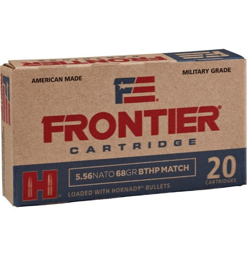 Hornady - Frontier - 5.56 NATO - 75 gr - BTHP Match - 20/Box