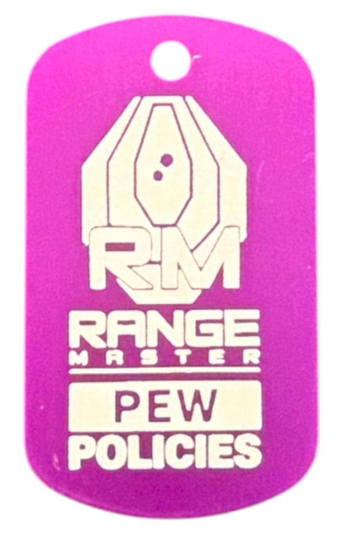 RangeMaster – PEW POLICIES Travel Tags (1-pack) - Lila