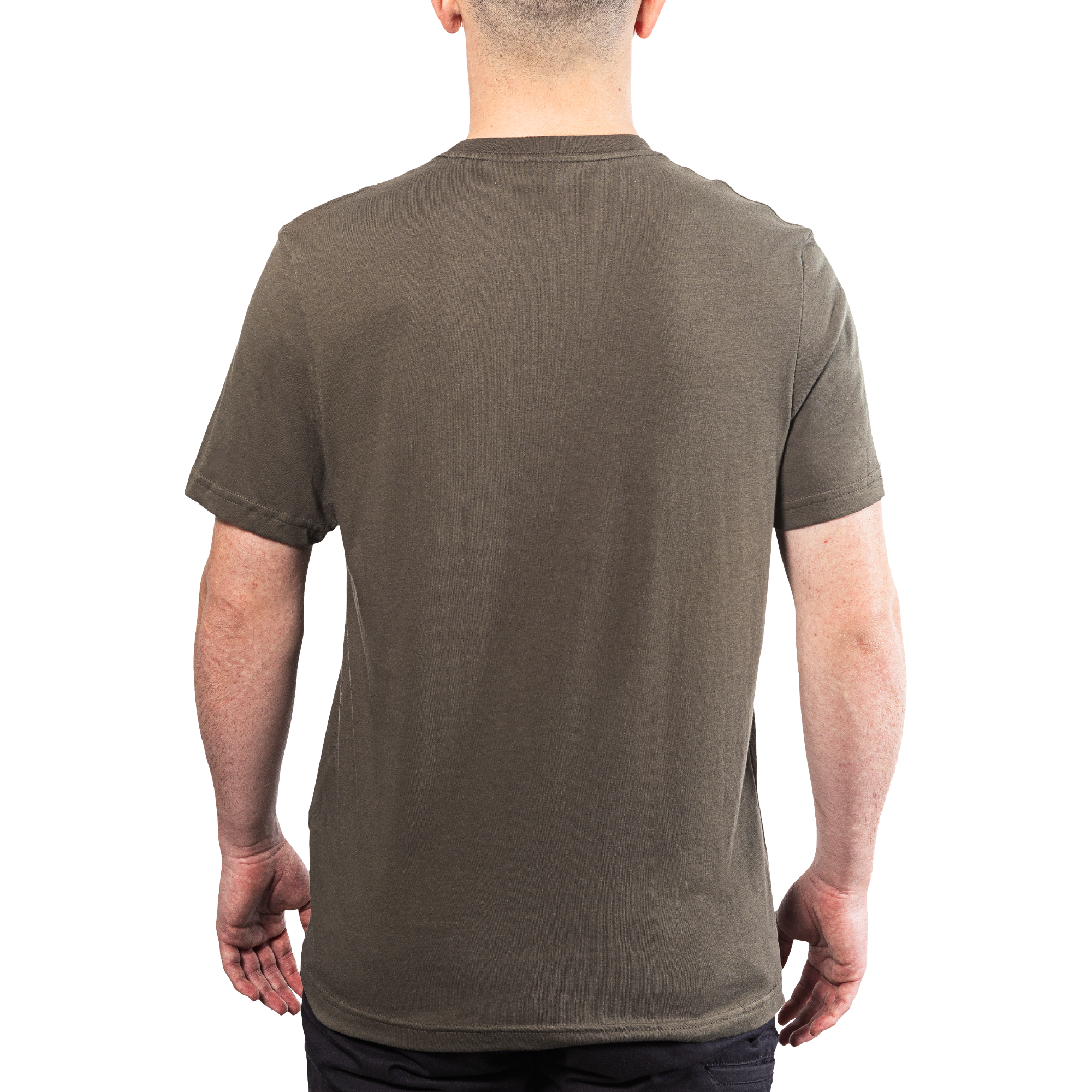 5.11 Patriotic Skull Tee Belgium, kortärmad herr-T-shirt i Ranger Green
