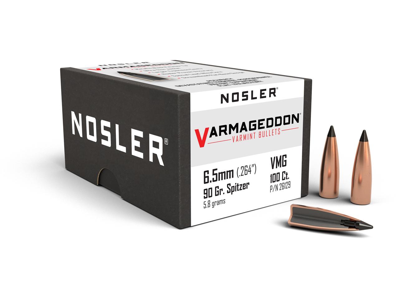 Nosler - Kula - 6.5mm - 90gr - Varmageddon Tipped Varmint - 100st/ask