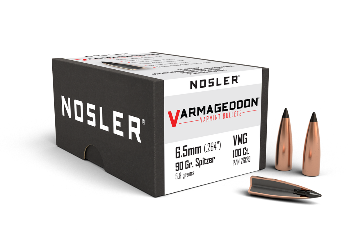 Nosler - Kula - 6.5mm - 90gr - Varmageddon Tipped Varmint - 100st/ask
