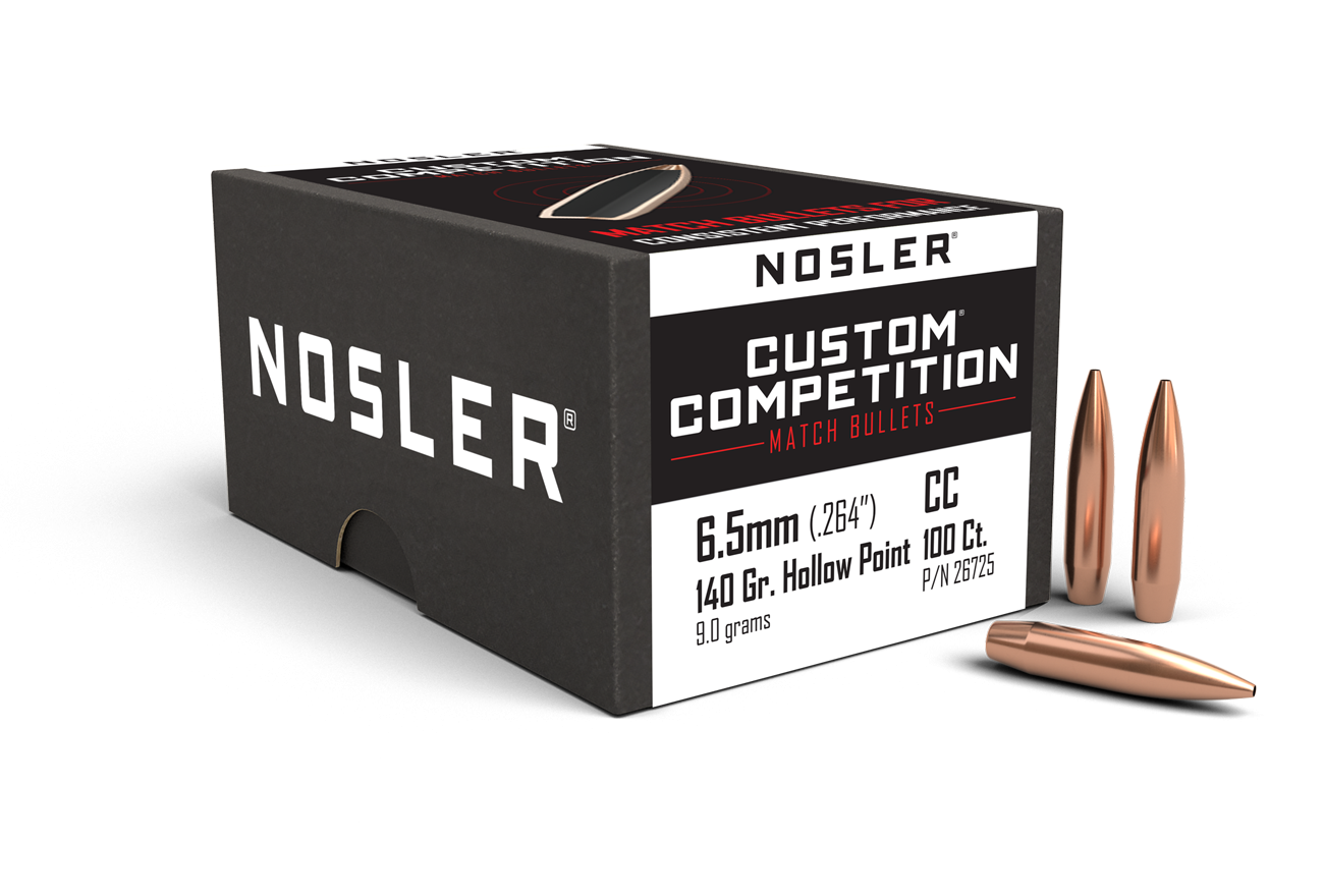Nosler - Kula - 6.5mm - 140gr - Custom Competition HPBT - 100st/ask