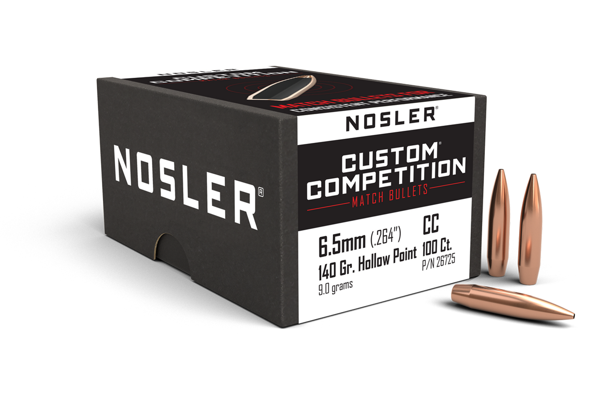 Nosler - Kula - 6.5mm - 140gr - Custom Competition HPBT - 100st/ask