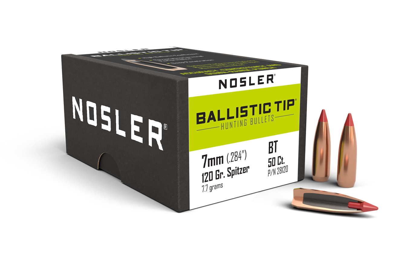 Nosler - Kula - 7mm - 120gr - Ballistic Tip Hunting - 50st/ask