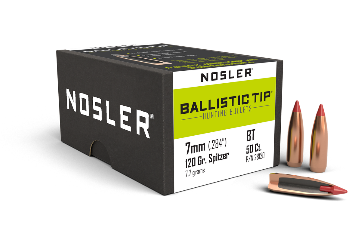 Nosler - Kula - 7mm - 120gr - Ballistic Tip Hunting - 50st/ask
