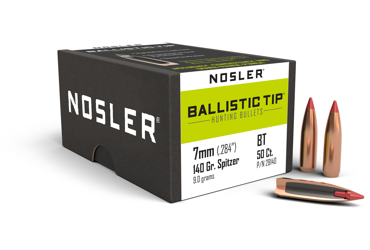 Nosler - Kula - 7 mm - 140gr - Ballistic Tip Hunting - 50st/ask