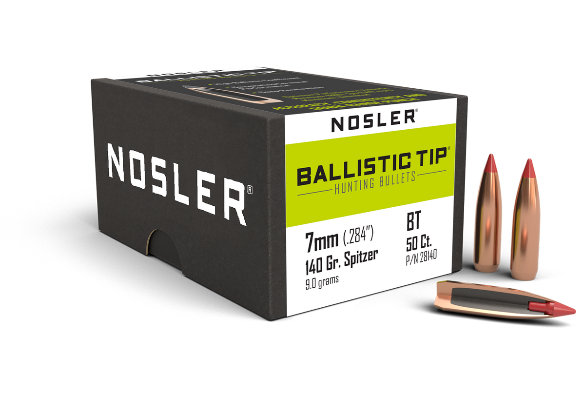 Nosler - Kula - 7 mm - 140gr - Ballistic Tip Hunting - 50st/ask