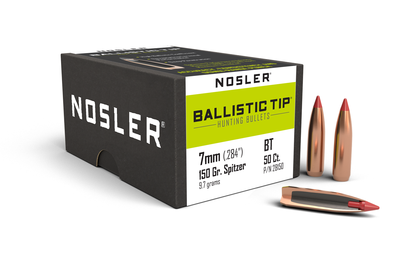 Nosler - Kula - 7mm (.284) - 150gr - Ballistic Tip Hunting - 50st/ask
