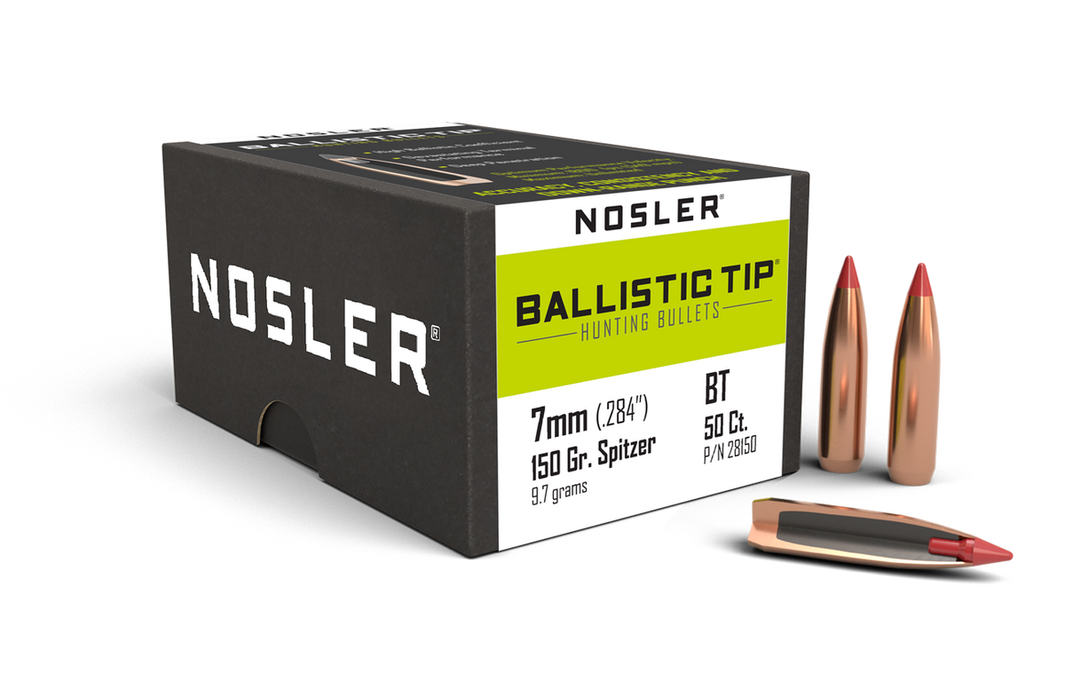 Nosler - Kula - 7mm (.284) - 150gr - Ballistic Tip Hunting - 50st/ask