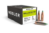 Nosler - Kula - 30 Caliber (.308) - 180gr - Ballistic Tip Hunting - 50st/ask