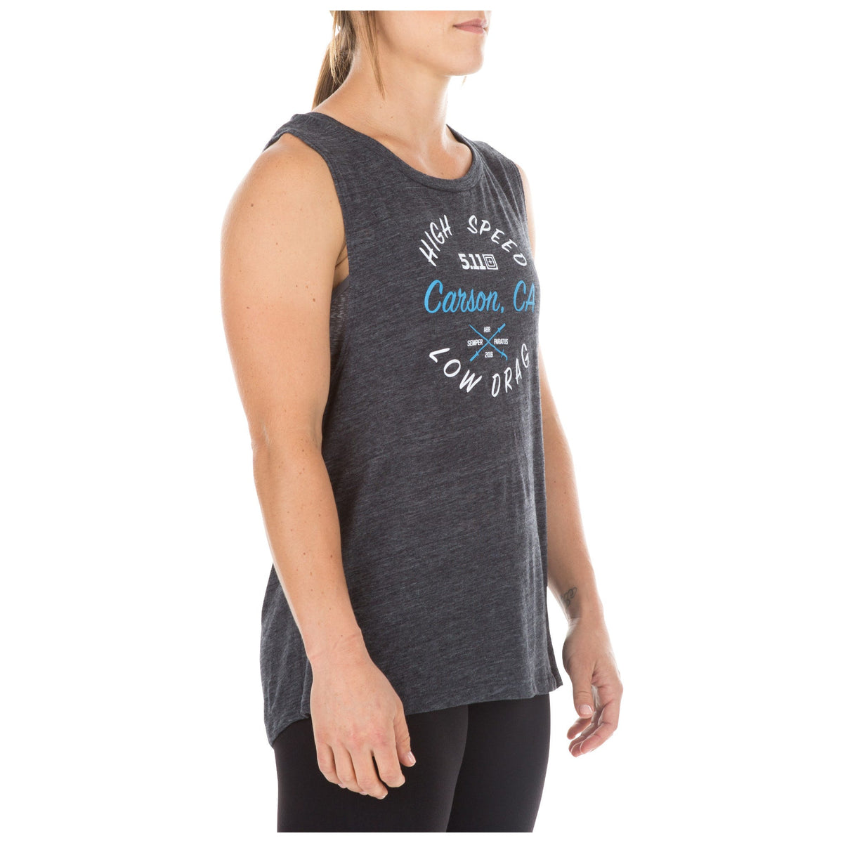5.11 High Speed Muscle Tank för kvinnor i Black