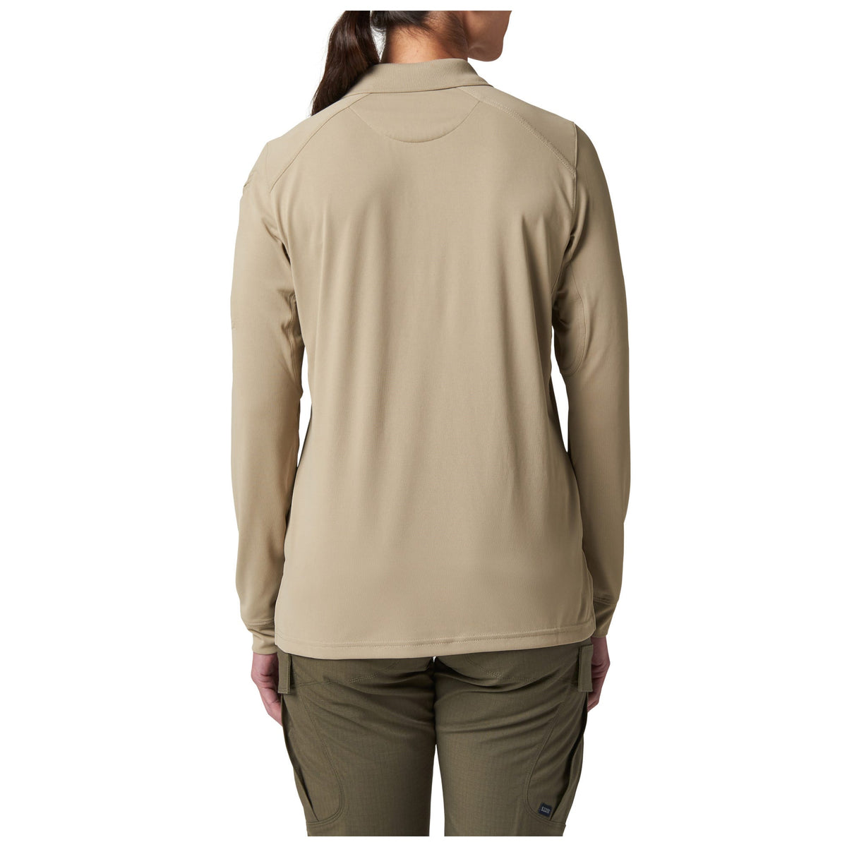 5.11 Tactical Women's Helios långärmad pikétröja i Charcoal