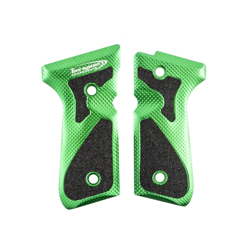 Toni System - 3D Ergonomic Aluminum Grips for Beretta 92, 96, 98, Elite LTT and M9A1