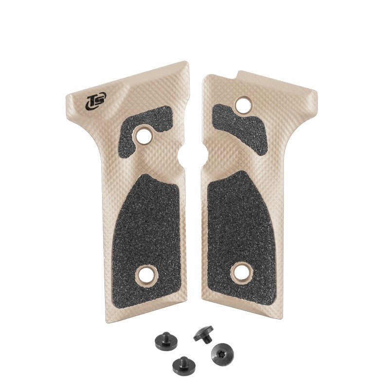 Toni System - 3D Ergonomic Aluminum Grips for Beretta M9A3, M9A4 and 92X Full Size