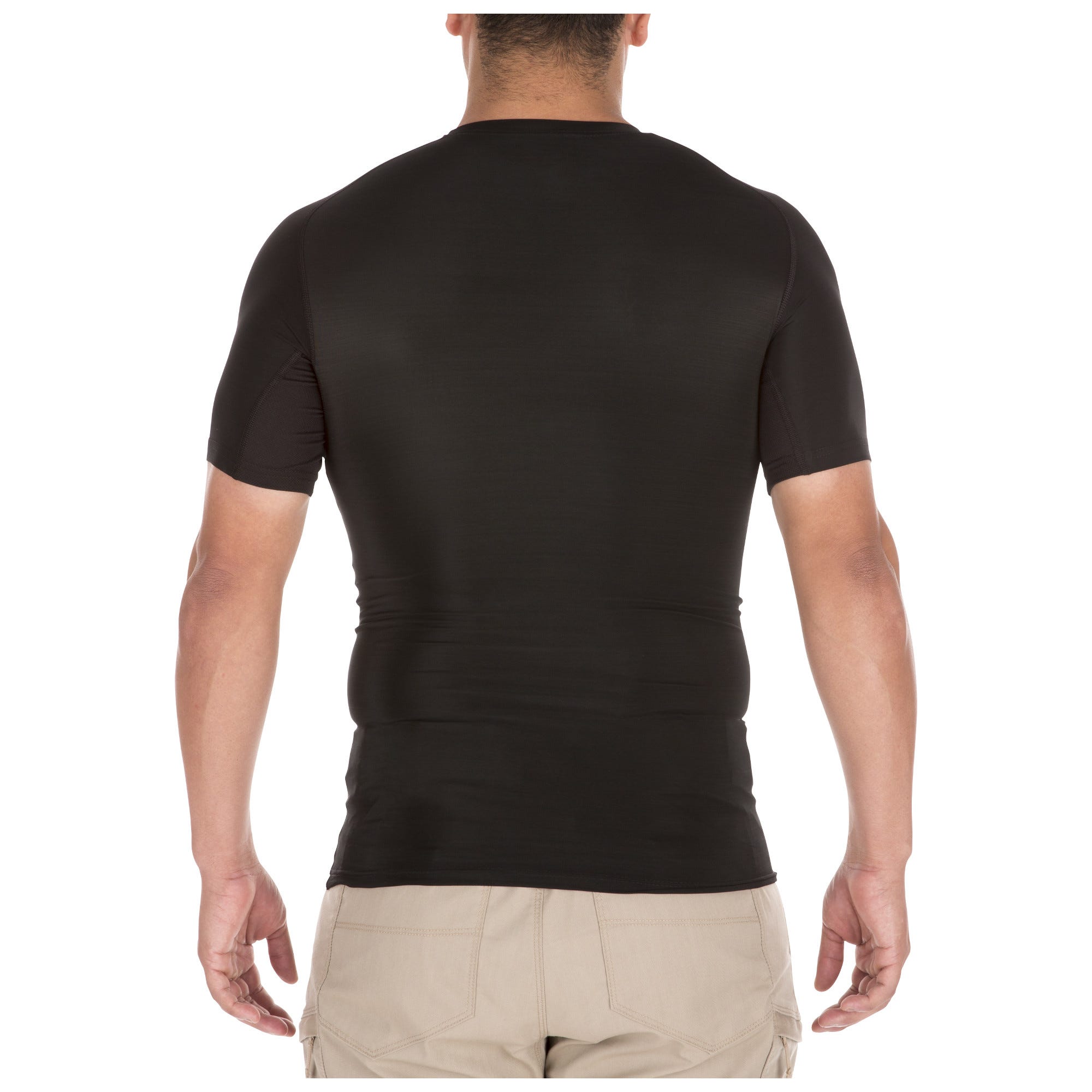 5.11 Tight Crew Short Sleeve Shirt kortärmad tröja i Black