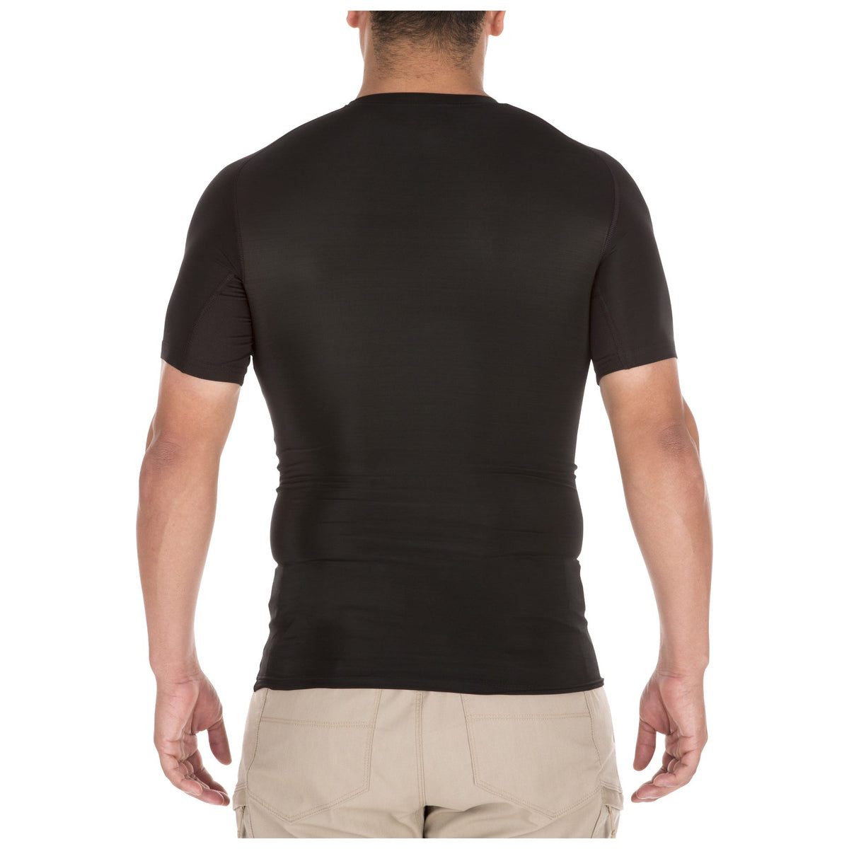 5.11 Tight Crew Short Sleeve Shirt kortärmad tröja i Black