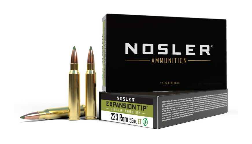Nosler - Expansion Tip - 223 Rem - 55gr - ET SP - 20/ask