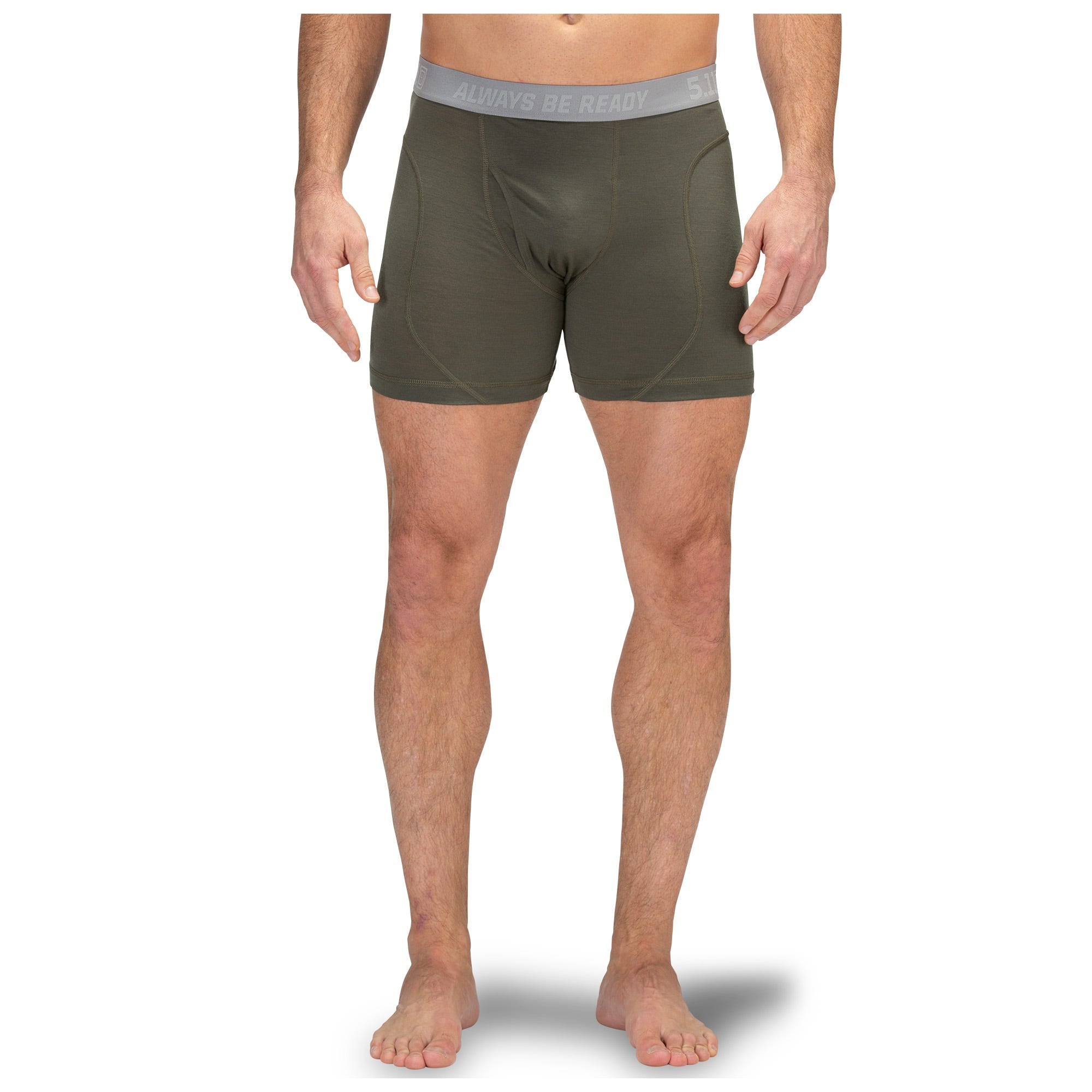 5.11 Range Ready Merino Wool Brief i Ranger Green, kalsonger i merinoullblandning.