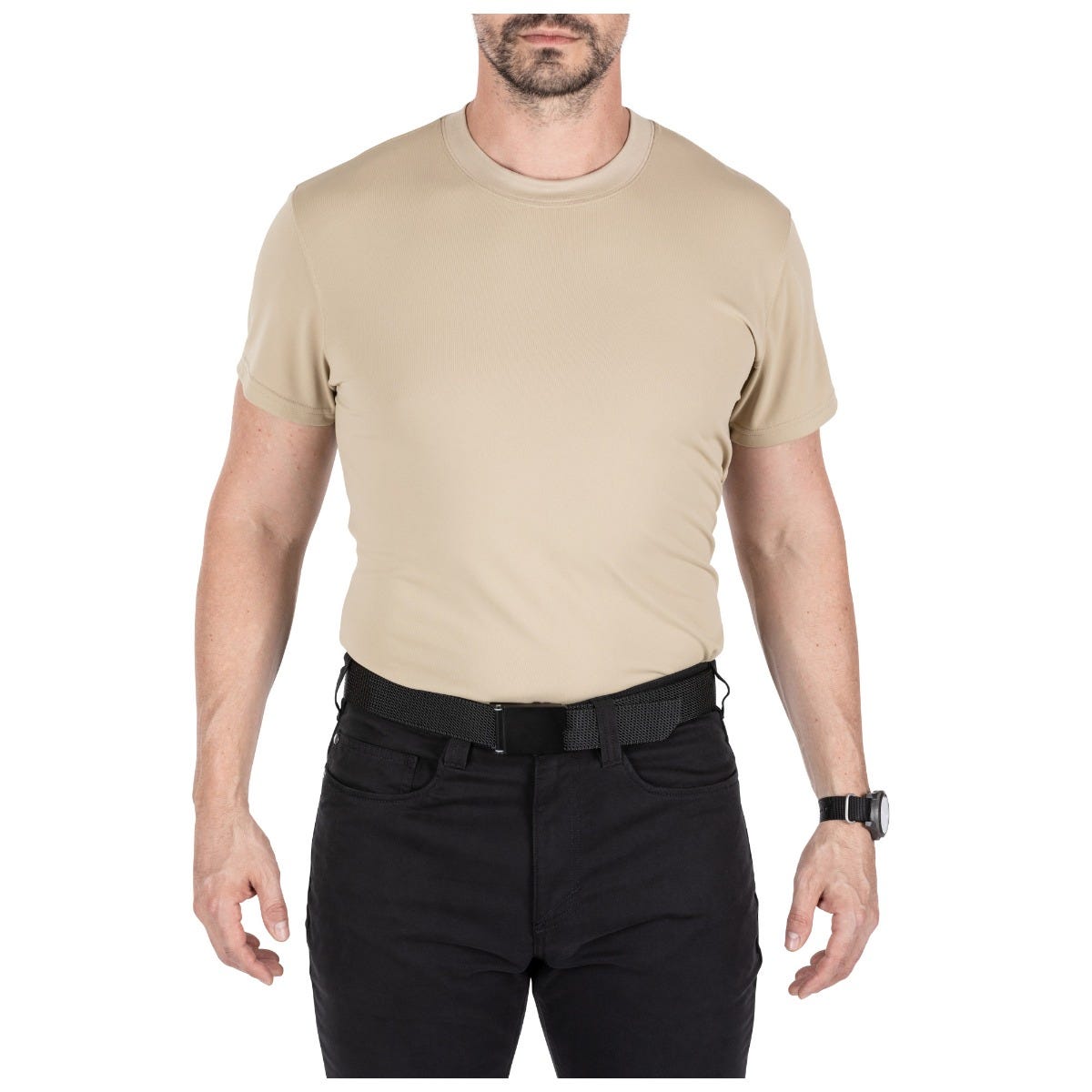 5.11 Performance Utili-T Short Sleeve 2-Pack T-shirts i ACU Tan