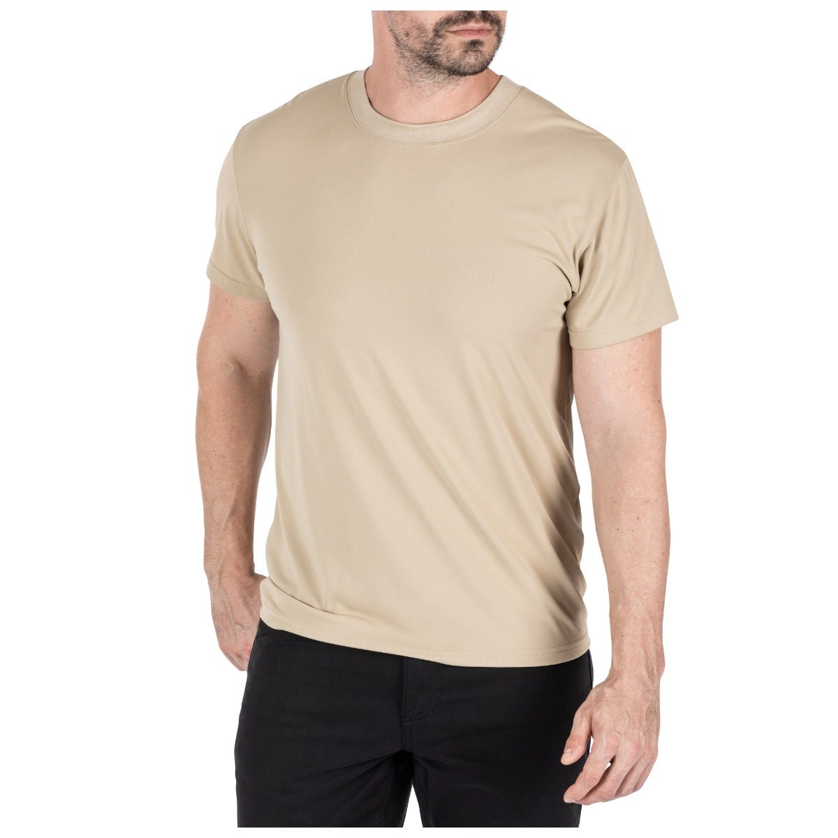 5.11 Performance Utili-T Short Sleeve 2-Pack T-shirts i ACU Tan