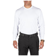 5.11 Performance Utili-T Long Sleeve 2-Pack, långärmade T-shirts i White