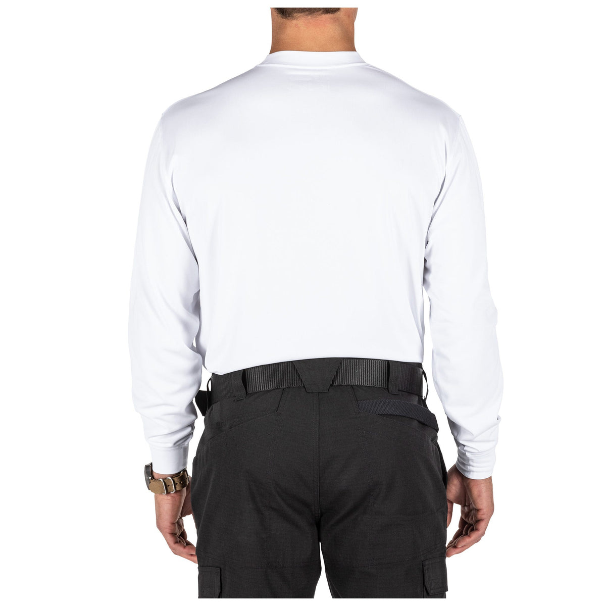 5.11 Performance Utili-T Long Sleeve 2-Pack, långärmade T-shirts i White