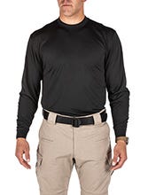 5.11 Performance Utili-T Long Sleeve 2-Pack, långärmade T-shirts i Black