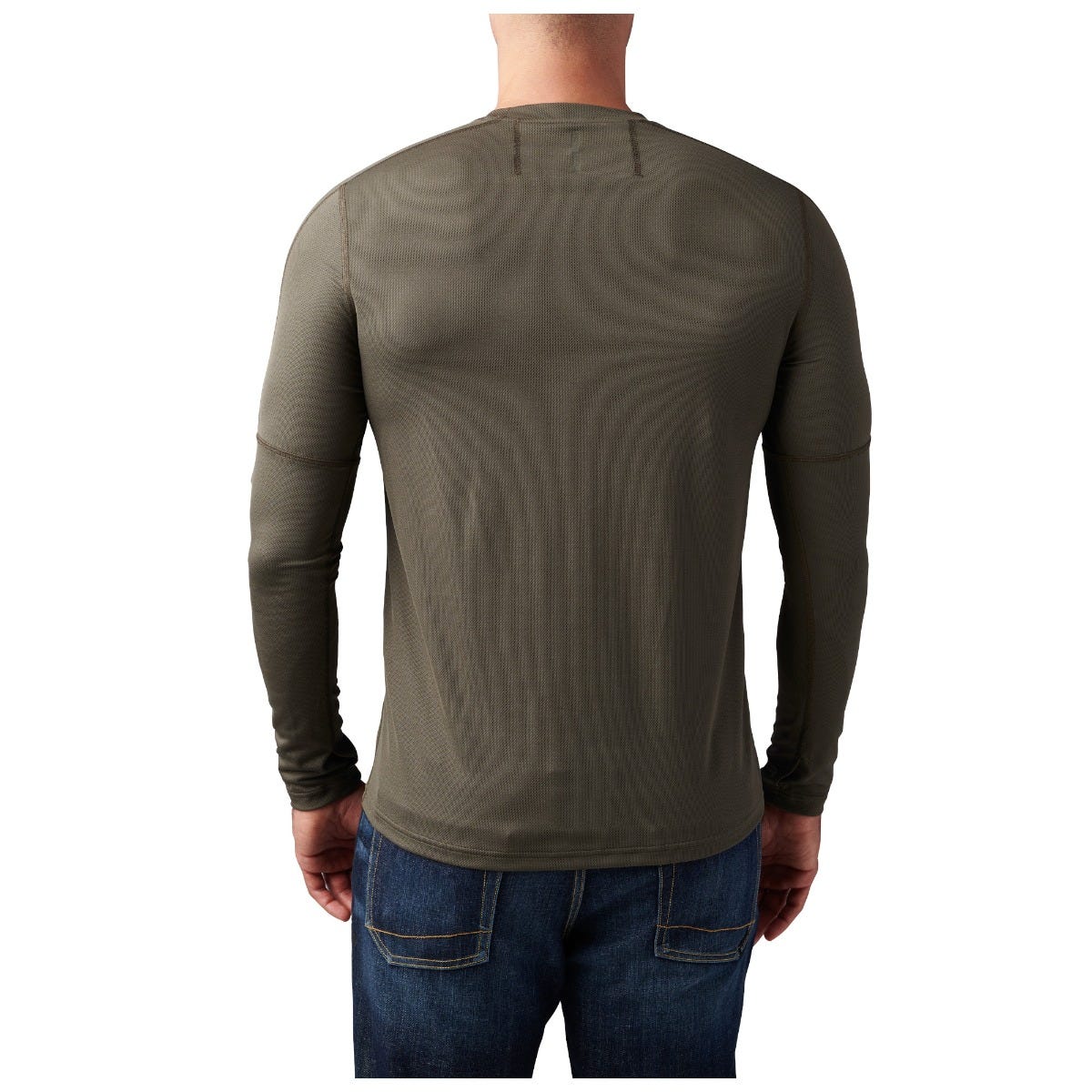 5.11 Tropos Baselayer L/S Top i Ranger Green – långärmad baselayertröja