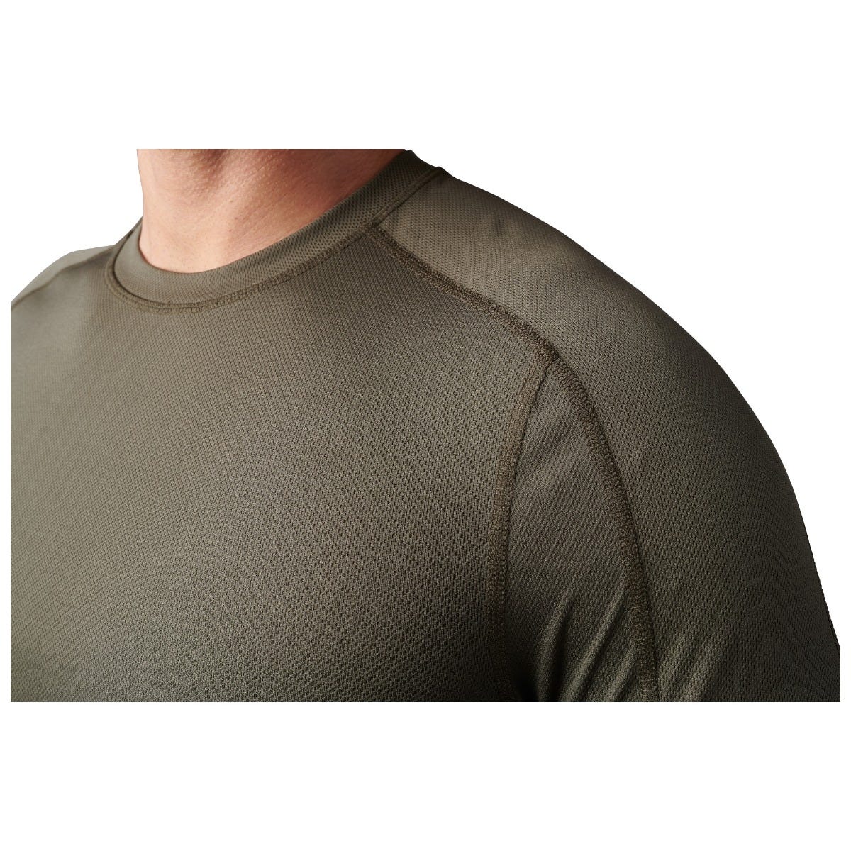 5.11 Tropos Baselayer L/S Top i Ranger Green – långärmad baselayertröja