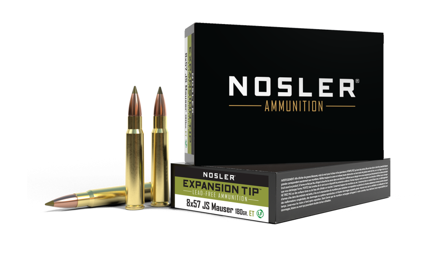 Nosler - Expansion Tip - 8x57 JS Mauser - 180gr - ET SP - 20/ask