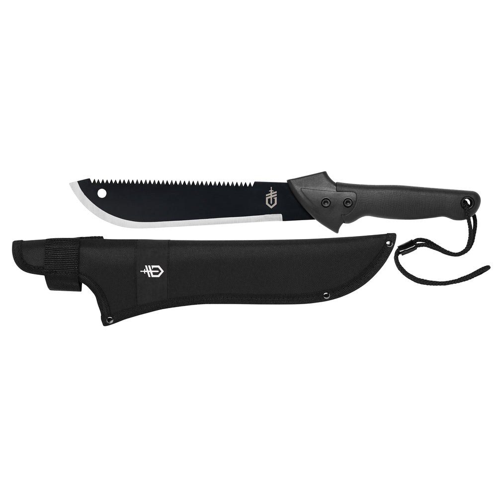 Gerber Gator Jr machete med dubbelsidigt blad och nylonslida – bild 2