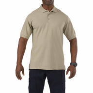 5.11 Tactical Professional Short Sleeve Polo i Silver Tan