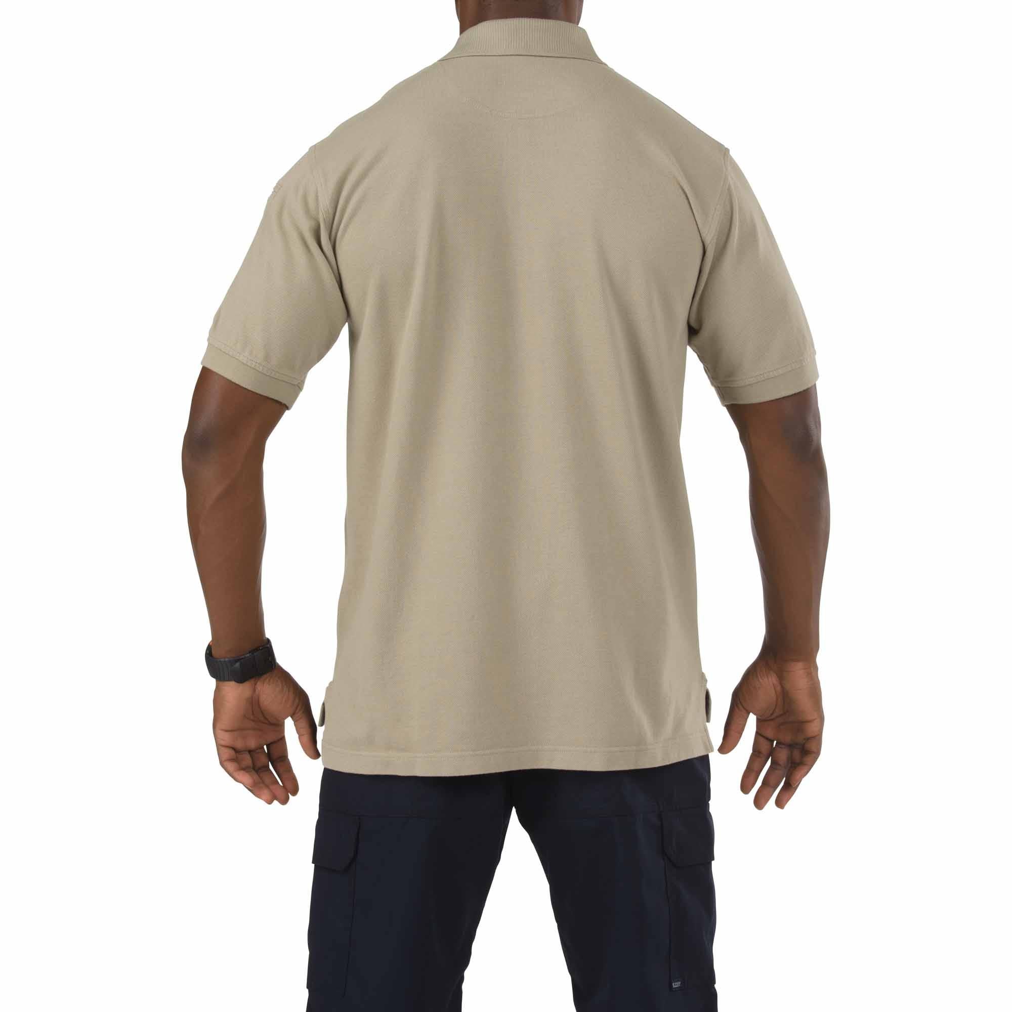 5.11 Tactical Professional Short Sleeve Polo i Silver Tan