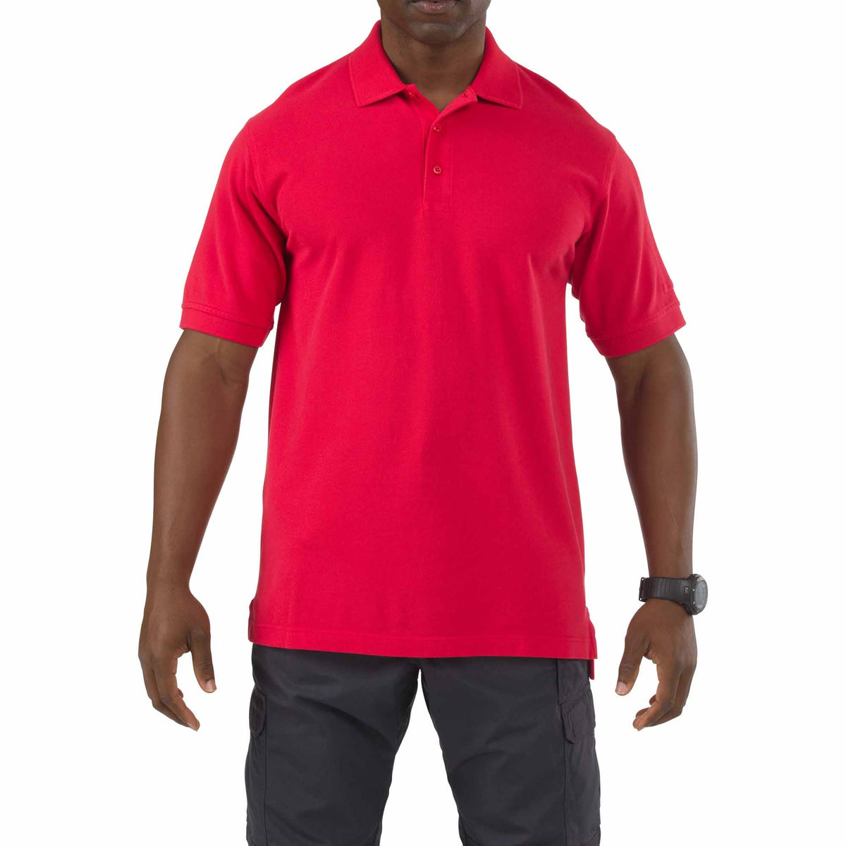5.11 Tactical Professional Short Sleeve Polo i Range Red