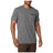 5.11 Triblend Legacy Short Sleeve Tee i Charcoal Heather, T-shirt med rund hals och kort ärm