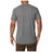 5.11 Triblend Legacy Short Sleeve Tee i Charcoal Heather, T-shirt med rund hals och kort ärm
