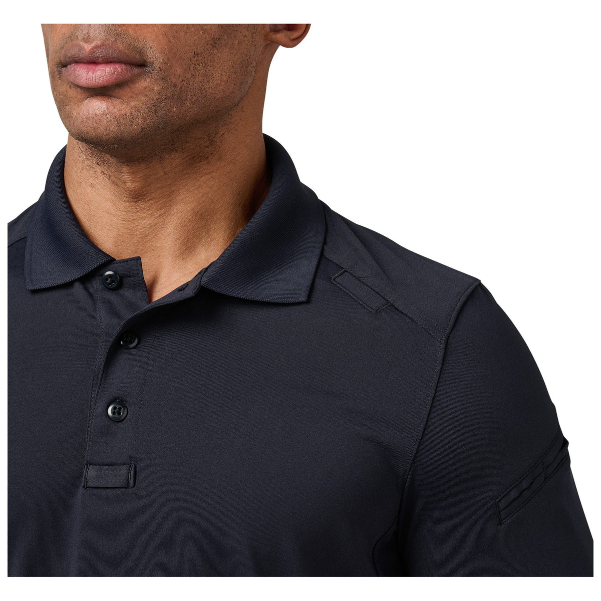 5.11 Helios långärmad pikétröja i Dark Navy