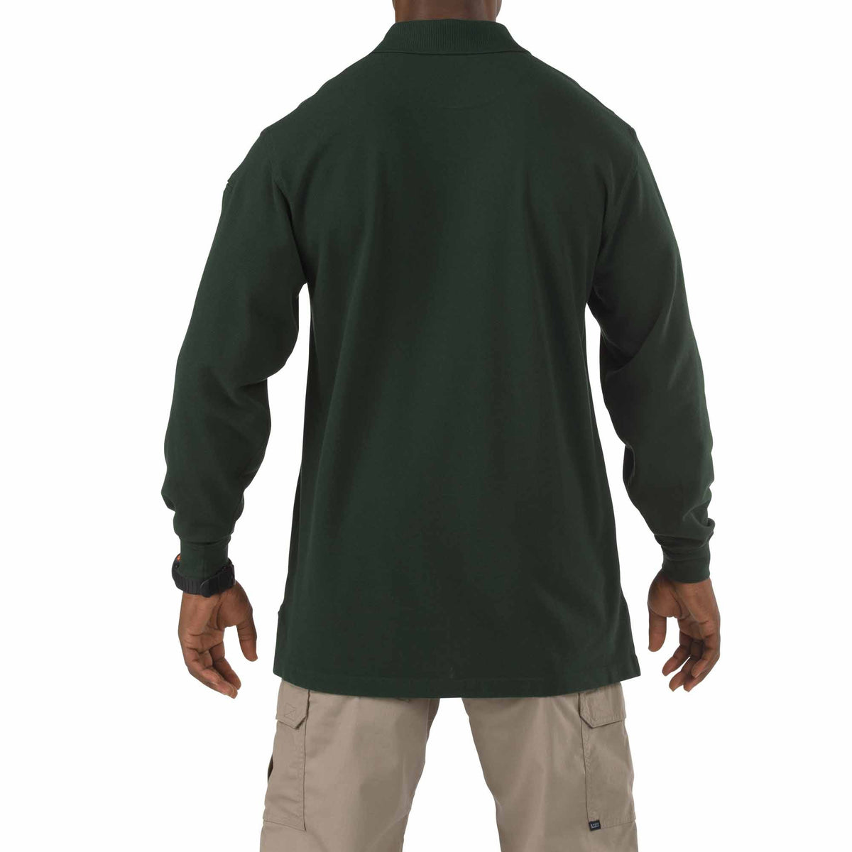 5.11 Professional Long Sleeve Polo i LE Green