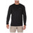 5.11 Triblend Legacy långärmad T-shirt i Black Heather med rund hals och modern passform