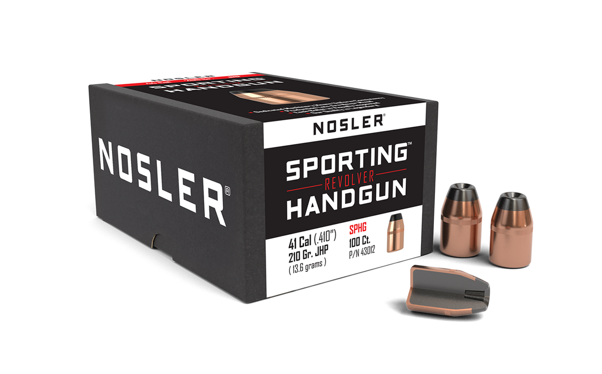 Nosler - Kula - 41 Caliber (.410) - 210gr - Sporting Handgun Jacketed Hollow Point - 100st/ask