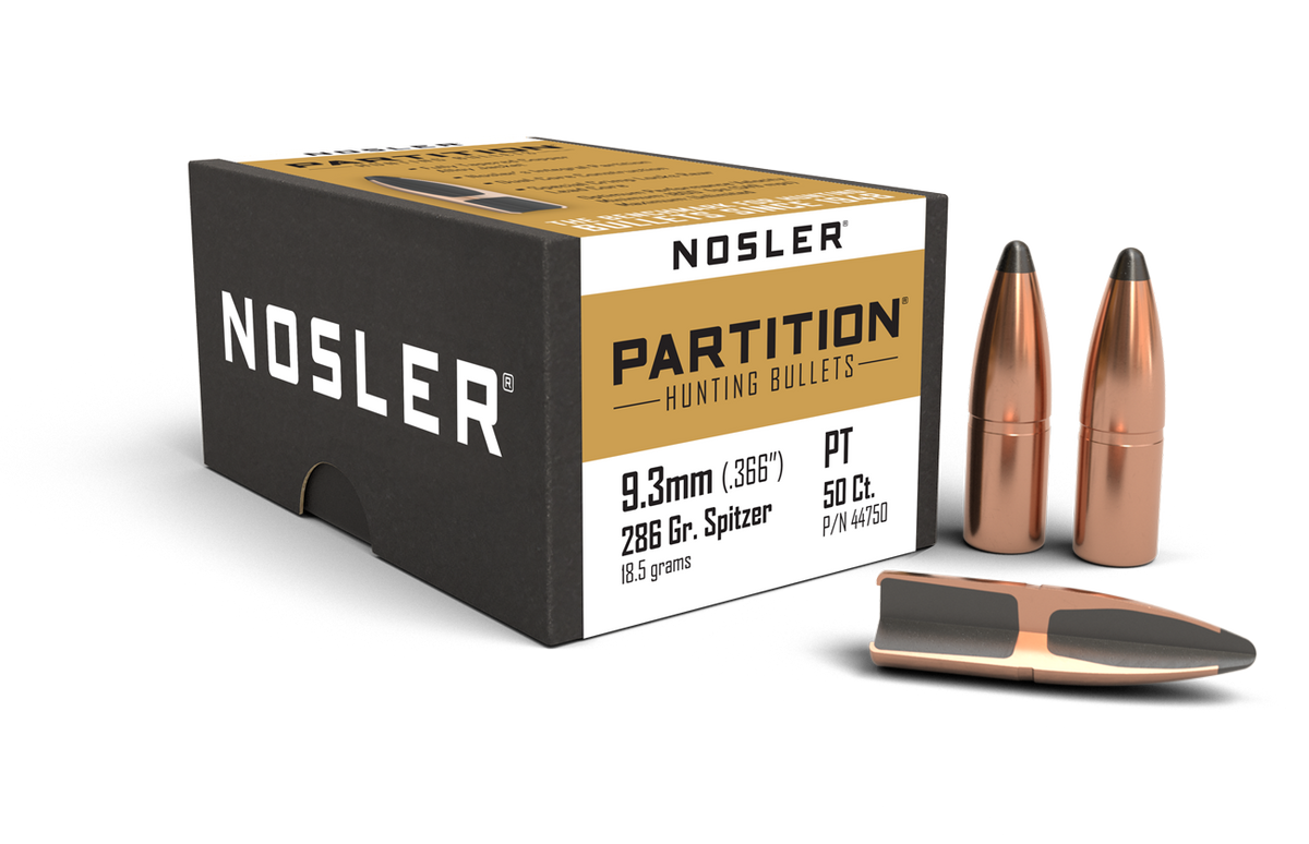Nosler - Kula - 9.3mm - 286gr - Partition - 50st/ask