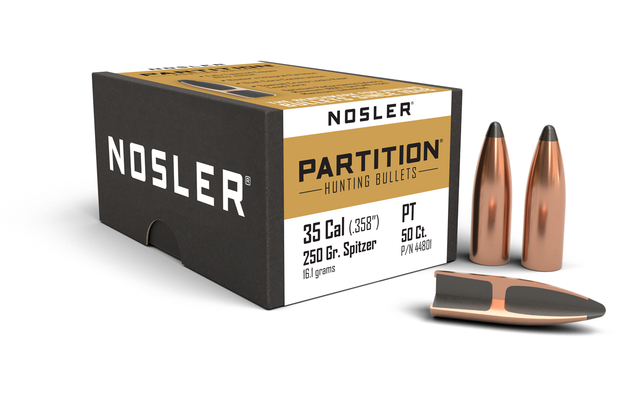 Nosler - Kula - 35 Caliber (.358) - 250gr - Partition - 50st/ask