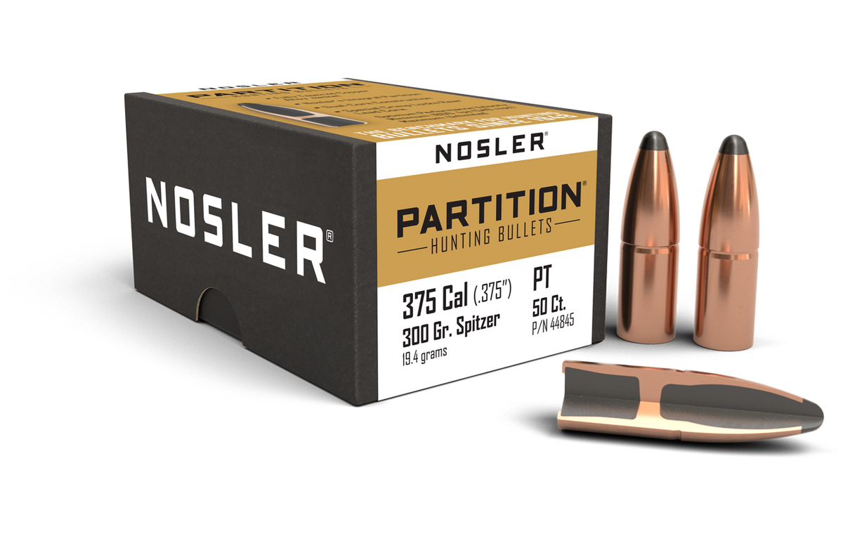 Nosler - Kula - 375 Caliber (.375) - 300gr - Partition - 50st/ask