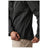 5.11 Sabre Jacket 2.0 i Black med avtagbar huva.
